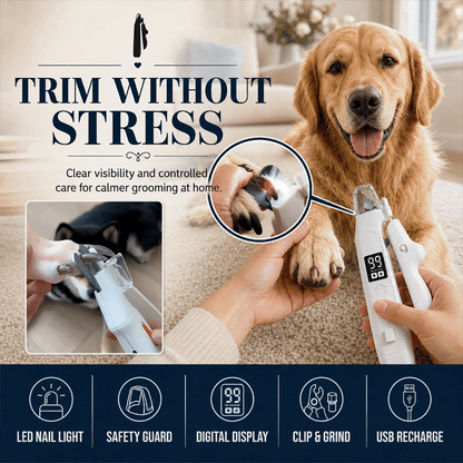Smart Pet Nail Grinder