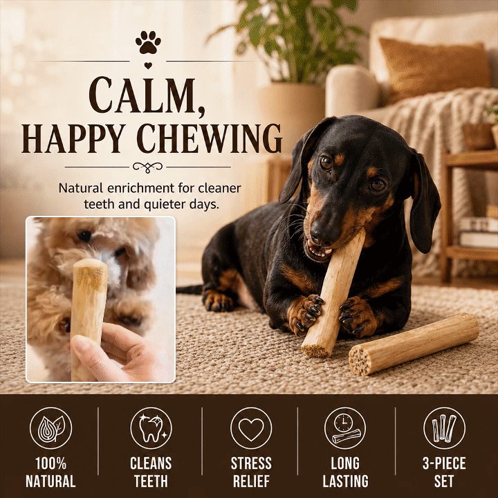 Coffee Wood Dog Chews