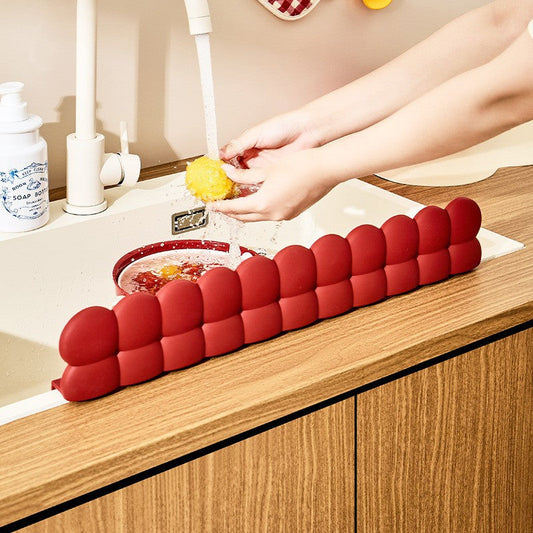Silicone Sink Splash Guard Keep Counters Dry & Splash-Free
