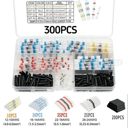 500PCS WATERPROOF SOLDER WIRE CONNECTOR KIT