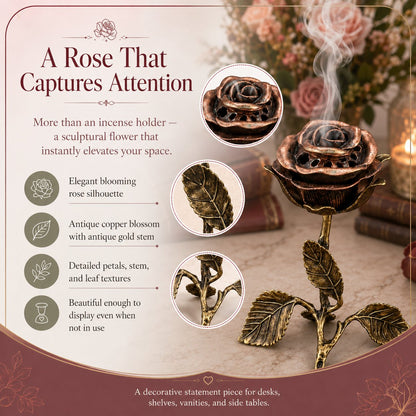 Rose Incense Burner
