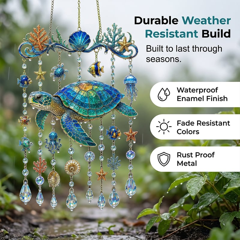 Ocean Animal Acrylic Wind Chime