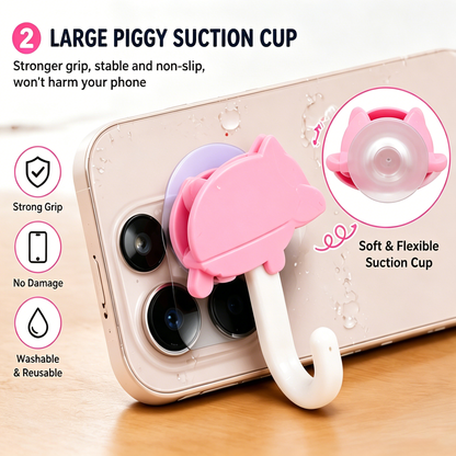 Cute Piggy Phone Umbrella