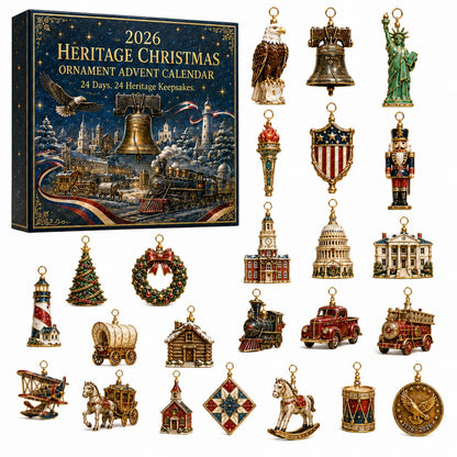Last 30pcs Limited anniversary edition! America 250th Anniversary Heritage Christmas Advent Calendar