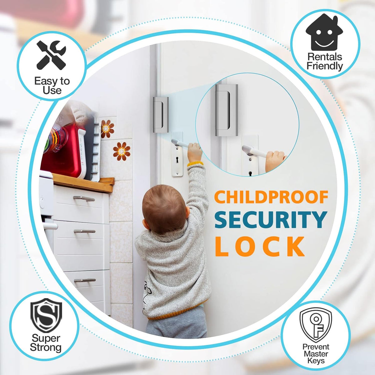 🔥Updated Home Security Door Locks