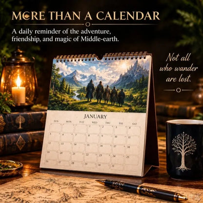 The Lord of the Rings 2027 Wall Calendar