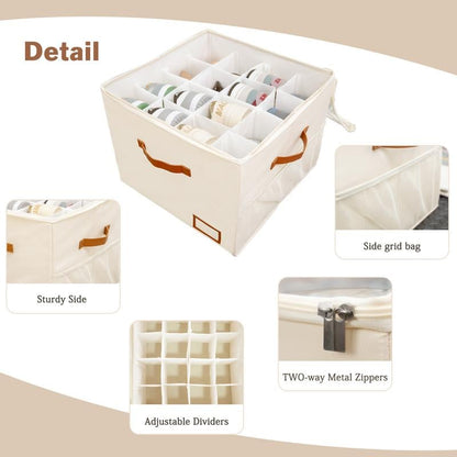 Clear-Lid Shoe Storage Box