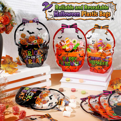 Halloween Plastic Goodie Bags
