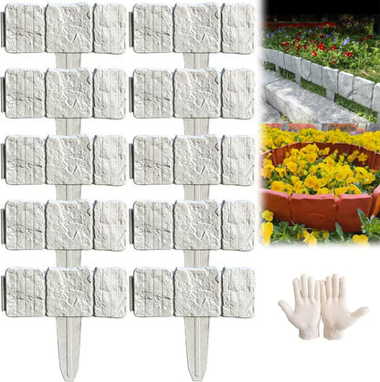 2026! Faux Stone Garden Edging Border!