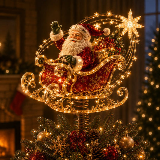 Lighted Christmas Tree Topper Collection