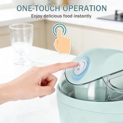 Mini Homemade Ice Cream Maker Personal Frozen Dessert Machine