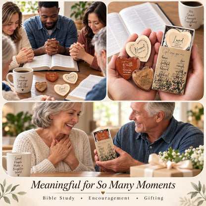 Christian Pocket Heart Gift Set(Set of 12)