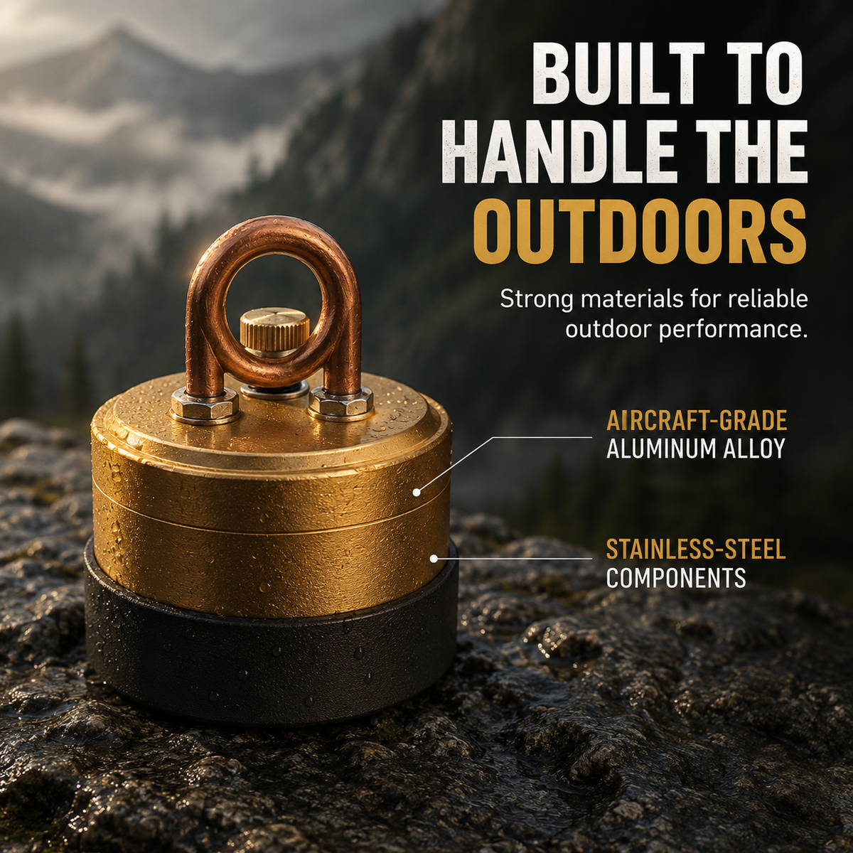 Self-Pressurized Alcohol Stove Lightweight Aluminum & Copper Burner for Hiking, Survival & Camping