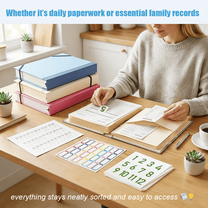 Document Organizer Binder