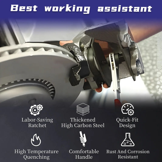 Brake Caliper Piston Press Tool 360 Rotating Wrench