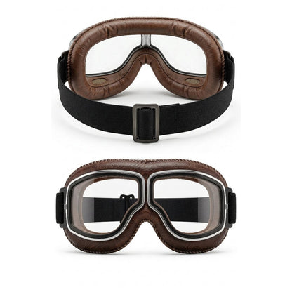 OTG Vintage Motorcycle Goggles (Fits Over Glasses)