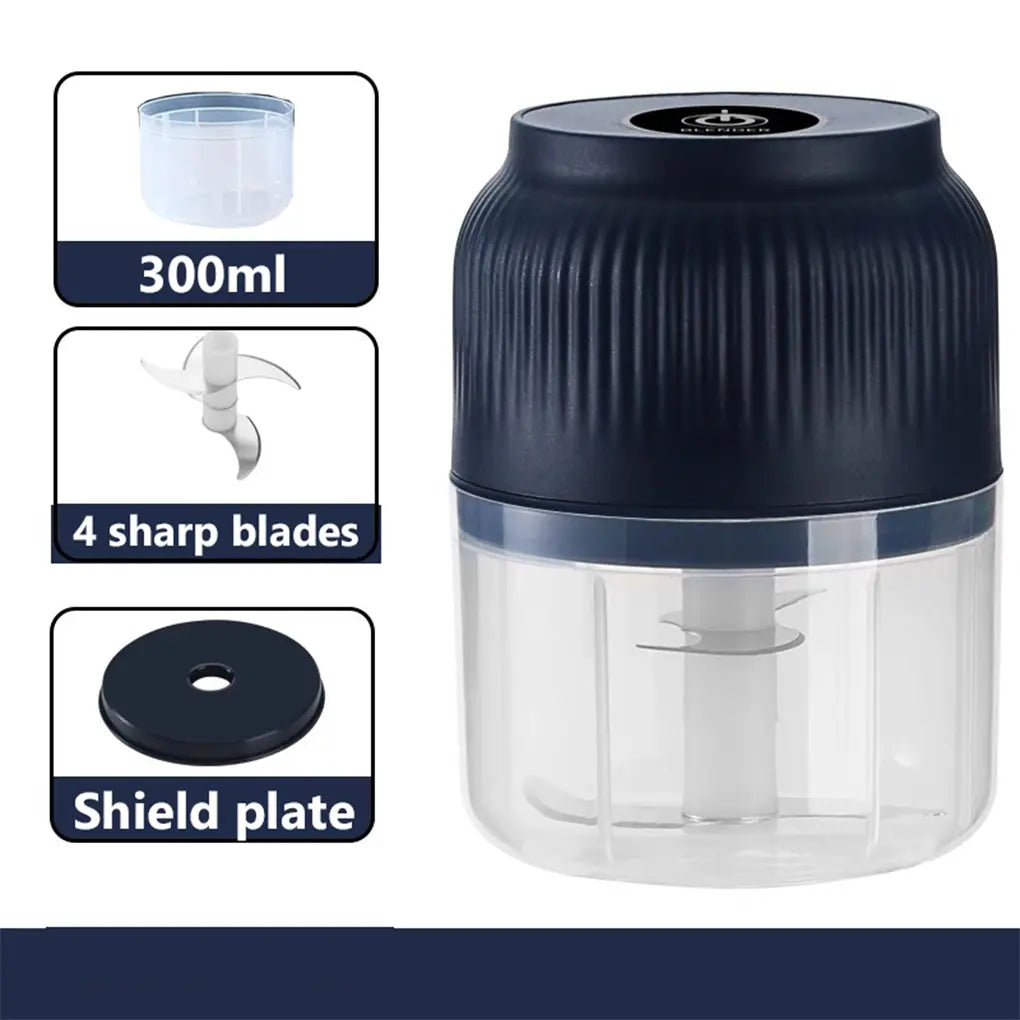 🔥 50K+ Sold | ✨ Mini Electric Food Chopper – One-Press Garlic & Veggie Prep！ 🍳🥕🧄