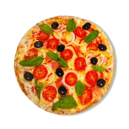 Realistic Food Blanket | Pizza, Donut & Tortilla Cozy Throw