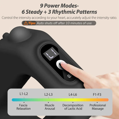 Wearable vibration massage ring with adjustable strap