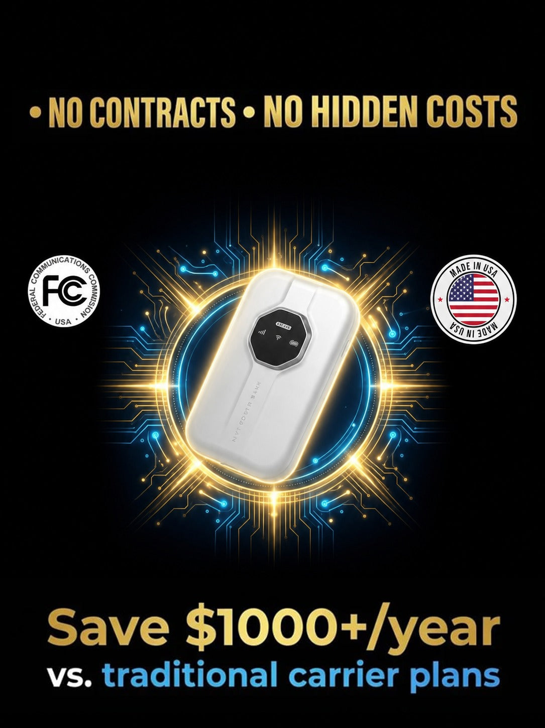 Global Portable Wi-Fi Stay Connected Wherever You Go