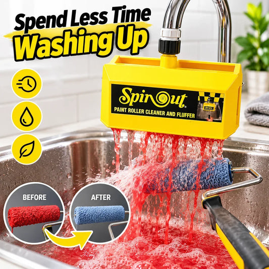 Paint Roller Cleaner with Hose &amp; Faucet Adapter
