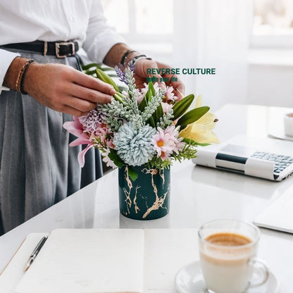 Green Ceramic Soy Candle