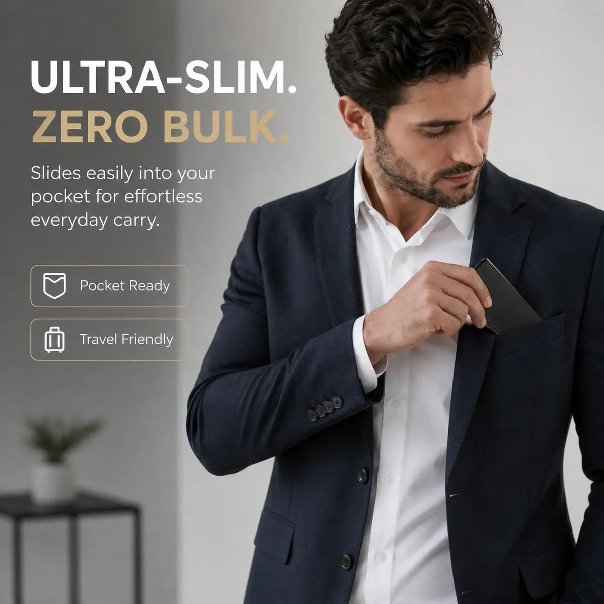 Ultra-Slim RFID Blocking Card Holder