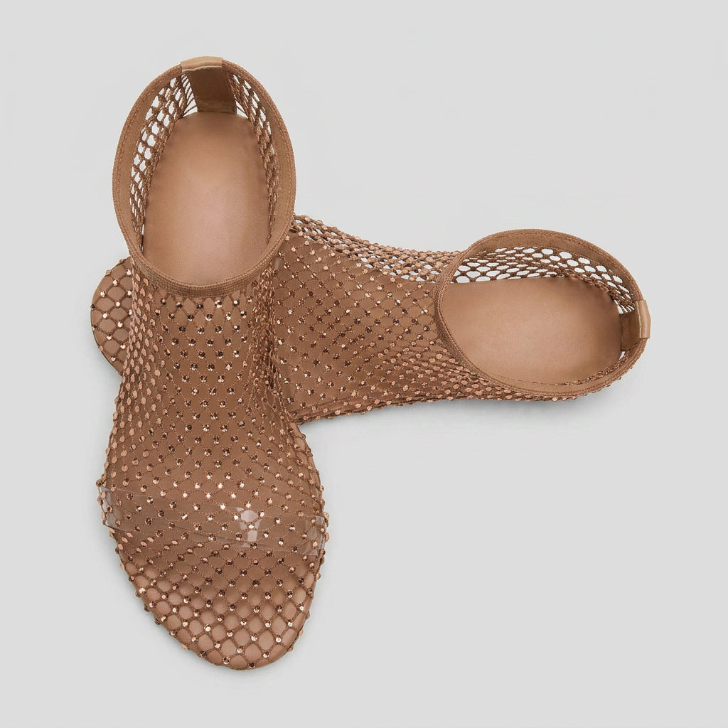 Women's Rhinestone Flat