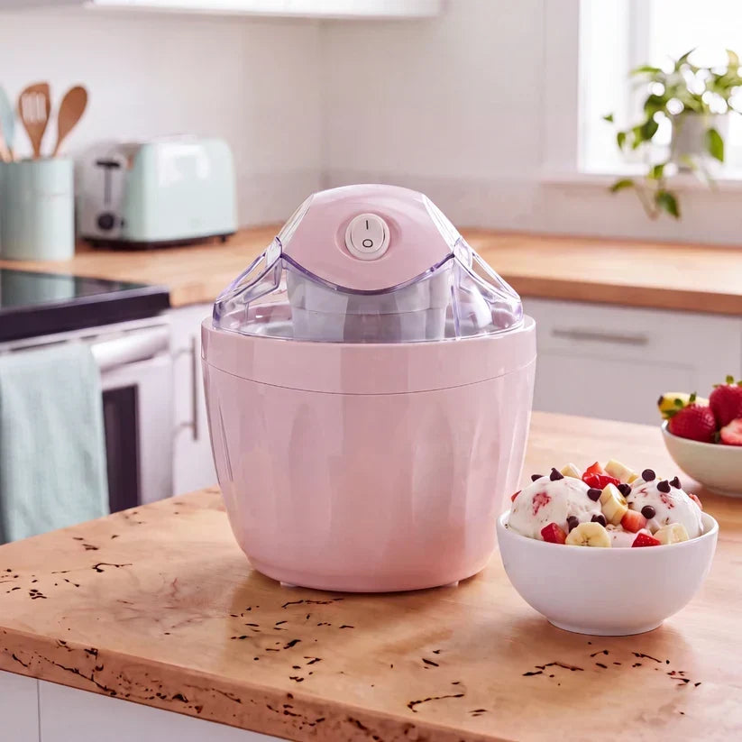 Mini Homemade Ice Cream Maker Personal Frozen Dessert Machine