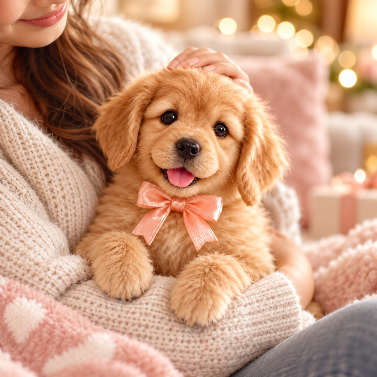 Realistic Robotic Golden Retriever Puppy The Cutest Christmas Surprise