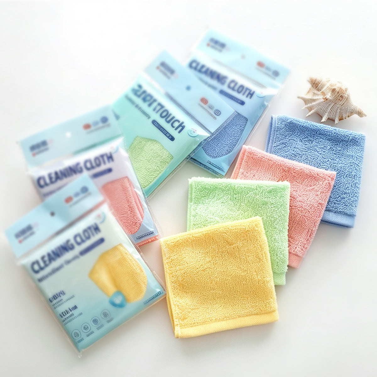 Wood Fiber Cleaning Cloths