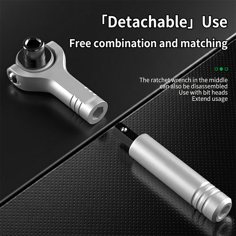 40-in-1 Magnetic Mini Ratchet Screwdriver Set for Tight Spaces