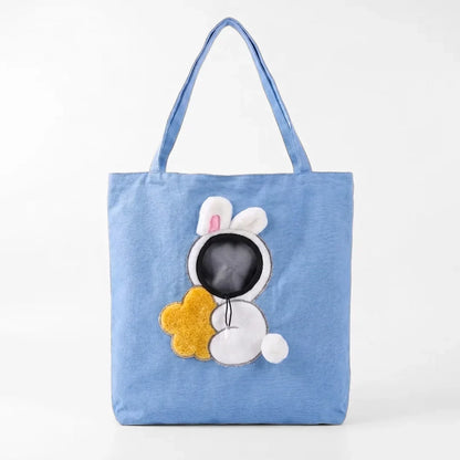 Portable Pet Carrier Tote Bag Comfortable Travel Bag for Dogs & Cats