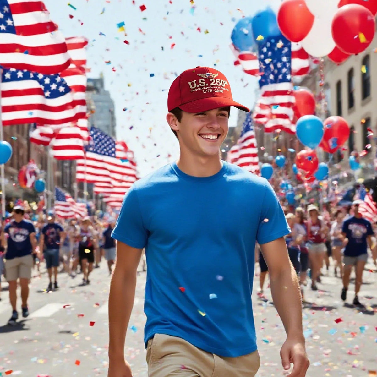 Celebrates the U.S. 250th Anniversary Retro Washed Cap