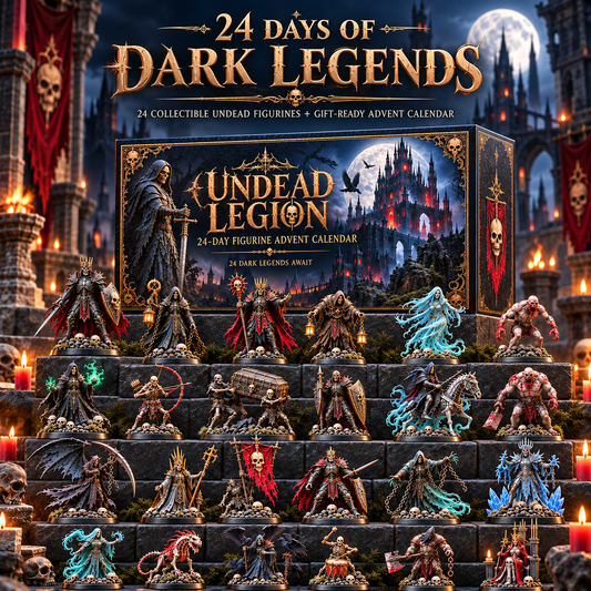 Undead Legion 24-Day Dark Fantasy Figurine Advent Calendar