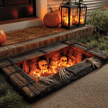 Step Into the Void: Halloween 3D Illusion Mat