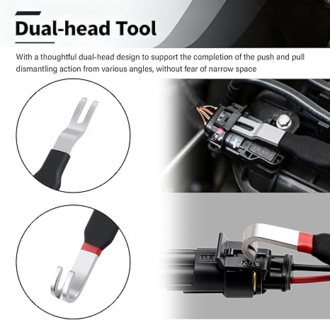 Automobile electrical terminal connector disconnector tool