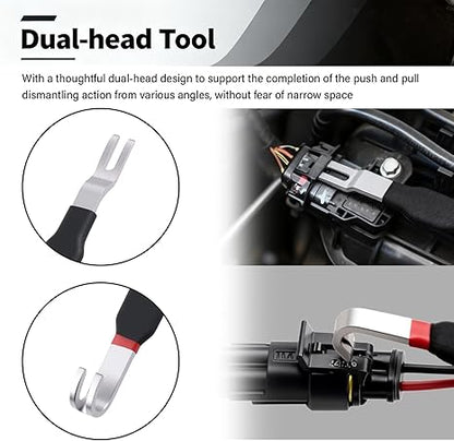 Automobile electrical terminal connector disconnector tool