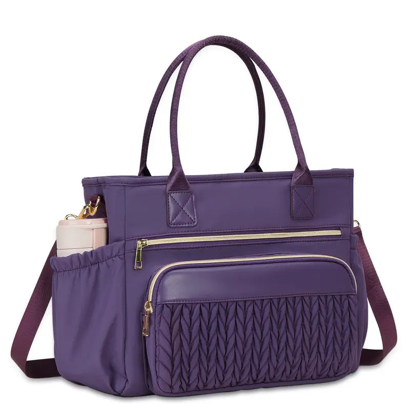 Leakproof Lunch Tote Straps, Pockets & Chill