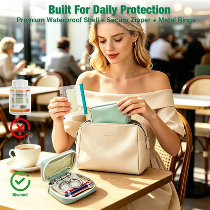 🏆Flash Sale⚡Waterproof Pill Pouch Set-14Pcs Bags Inside