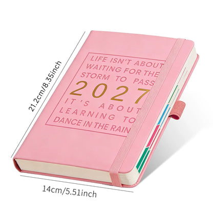 2027 Calendar Notebook A5, one day per sheet, date-marked Ideal for daily logs & future reference