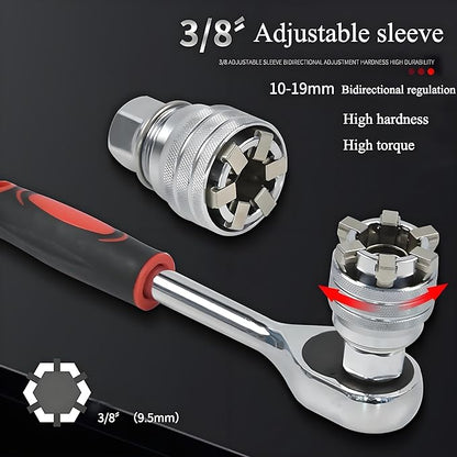 The All-in-One Universal Socket Wrench One Tool, Endless Possibilities!
