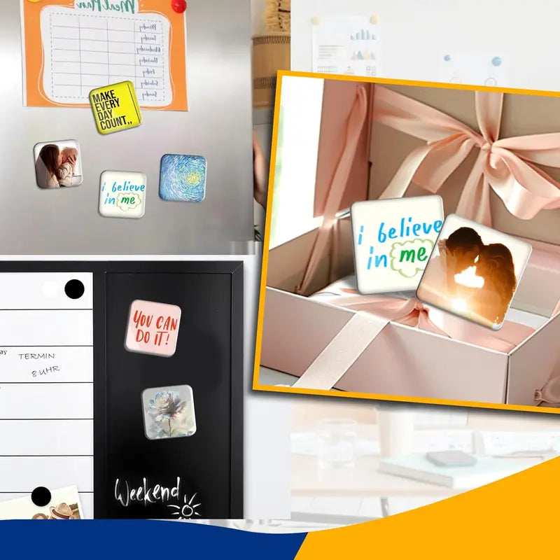 DIY Magnetic Photo Frame Set
