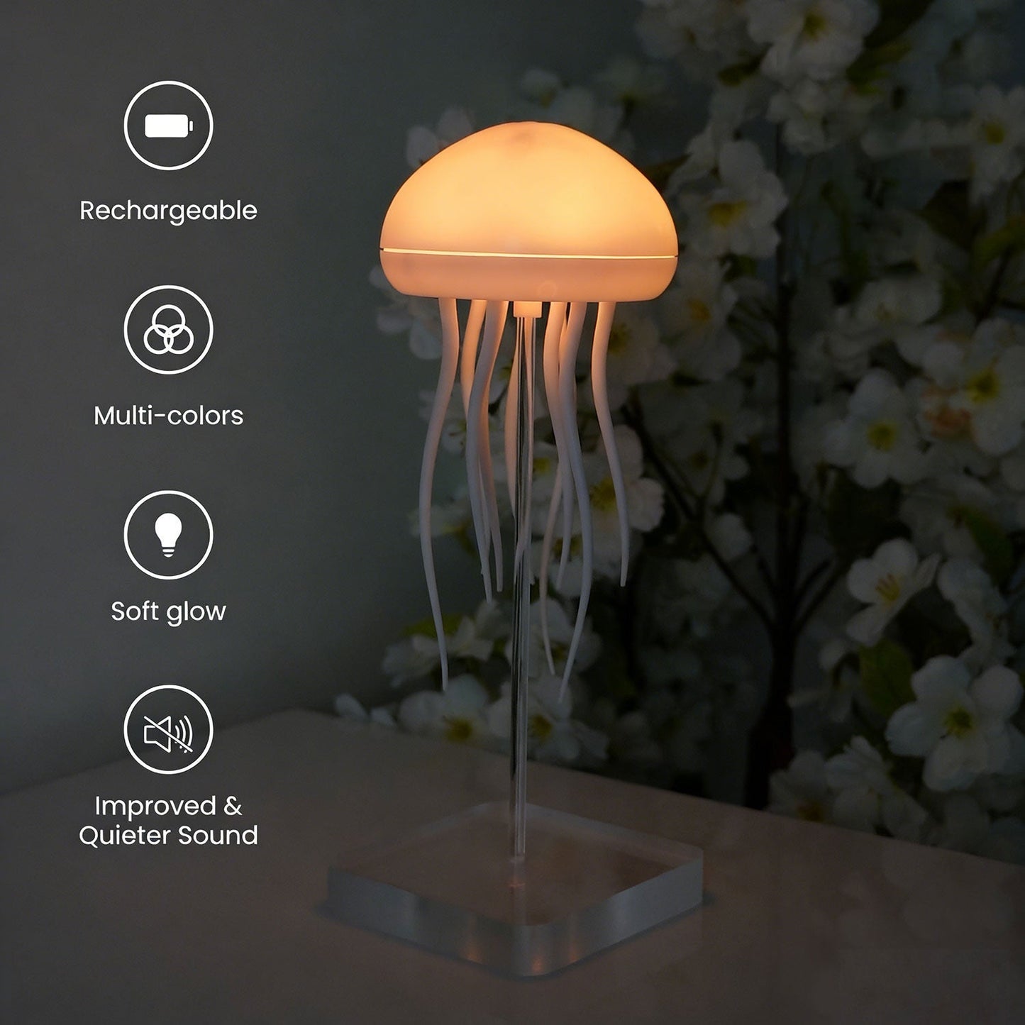 Floating Jellyfish Mood Lamp