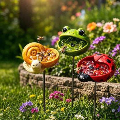 Pollinator Water Bowl Decor