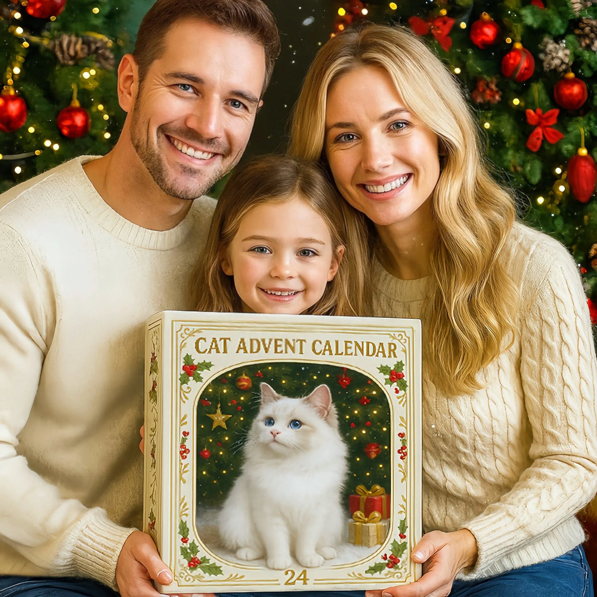 Advent Calendar 2026 Cat Advent Calendar - Giftfor Adults Friends CatOwners and Lovers Christmas Holiday Countdown Gift