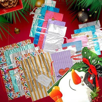 Drawstring Christmas Gift Bags (Biodegradable)