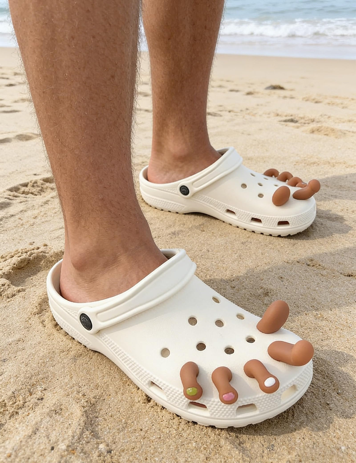 Funny Toe Charms (10 Pieces)