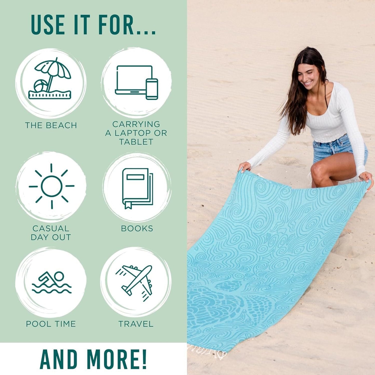 Convertible Towel Backpack