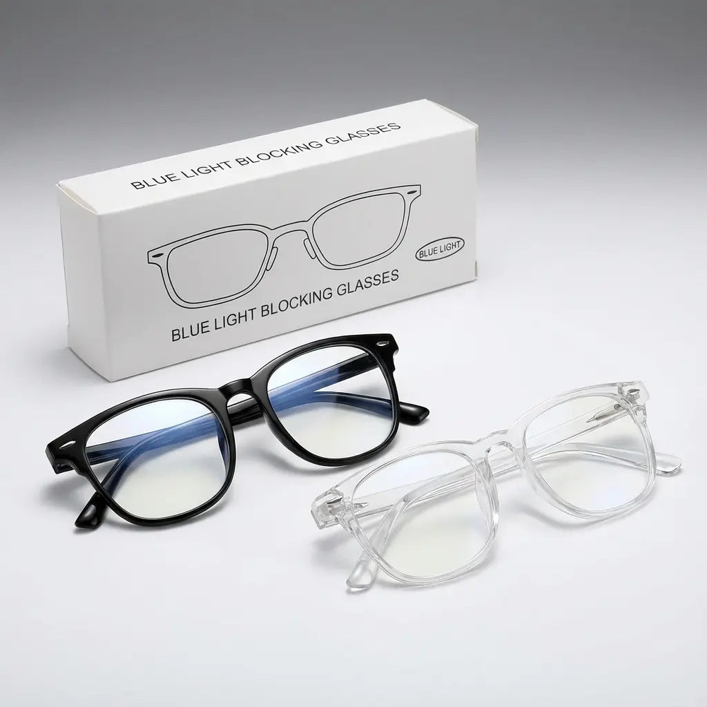 2026 1/2 Pack Blue Light Eyeglasses for Men & Women